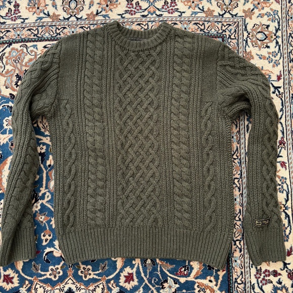 Aime Leon Dore Cable knit sweater
